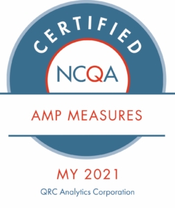 Certified AMP Measures MY2021 - QRC Analytics Corporation